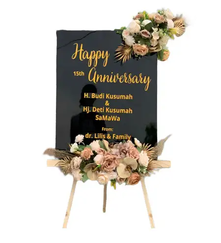 Papan Bunga Akrilik Pasar Prabumulih I