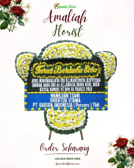 Papan Bunga Duka Pasar Prabumulih I